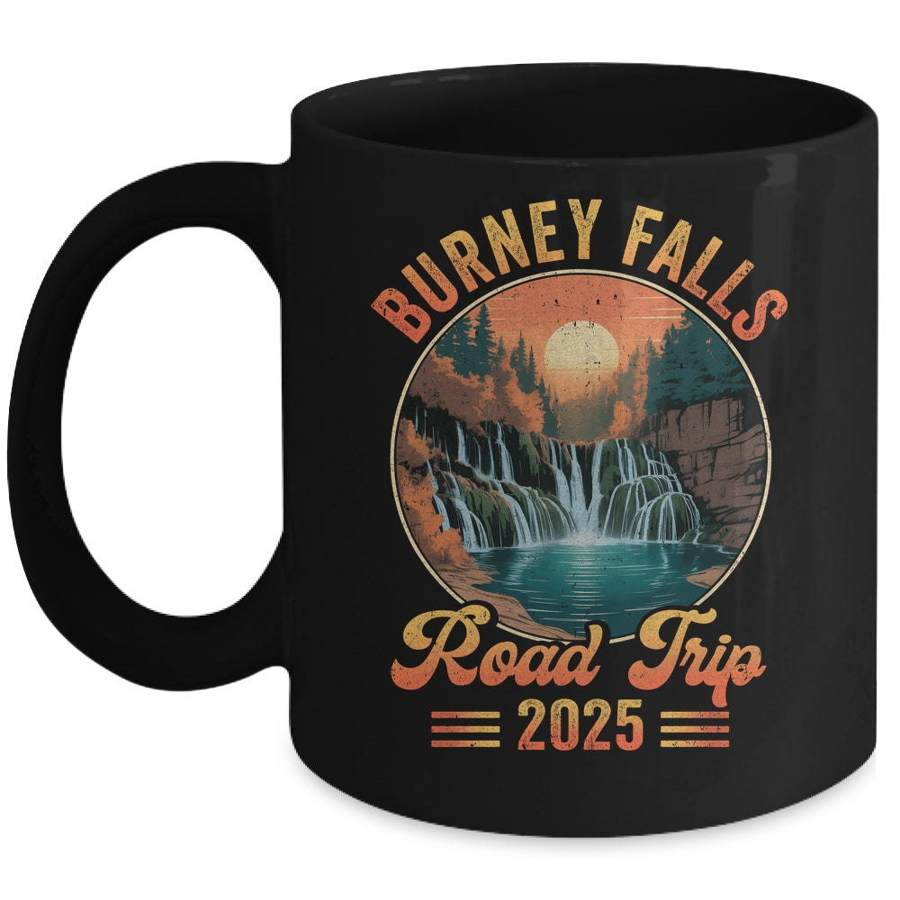 Burney Falls Road Trip 2025 Summer Vacation Family Matching Mug | siriusteestore