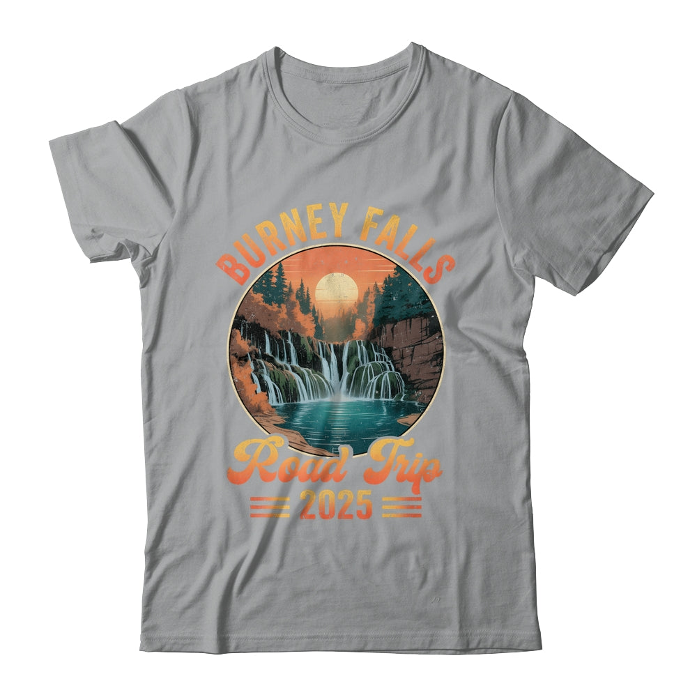Burney Falls Road Trip 2025 Summer Vacation Family Matching Shirt & Tank Top | siriusteestore