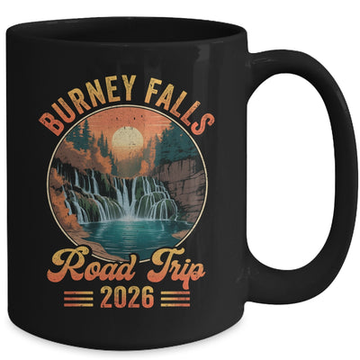 Burney Falls Road Trip 2026 Summer Vacation Family Matching Mug | siriusteestore