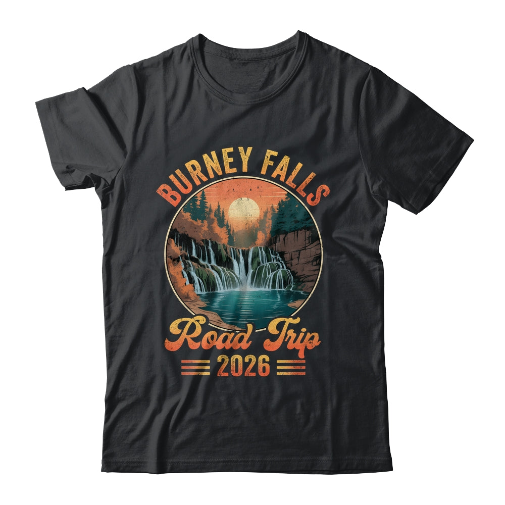Burney Falls Road Trip 2026 Summer Vacation Family Matching Shirt & Tank Top | siriusteestore