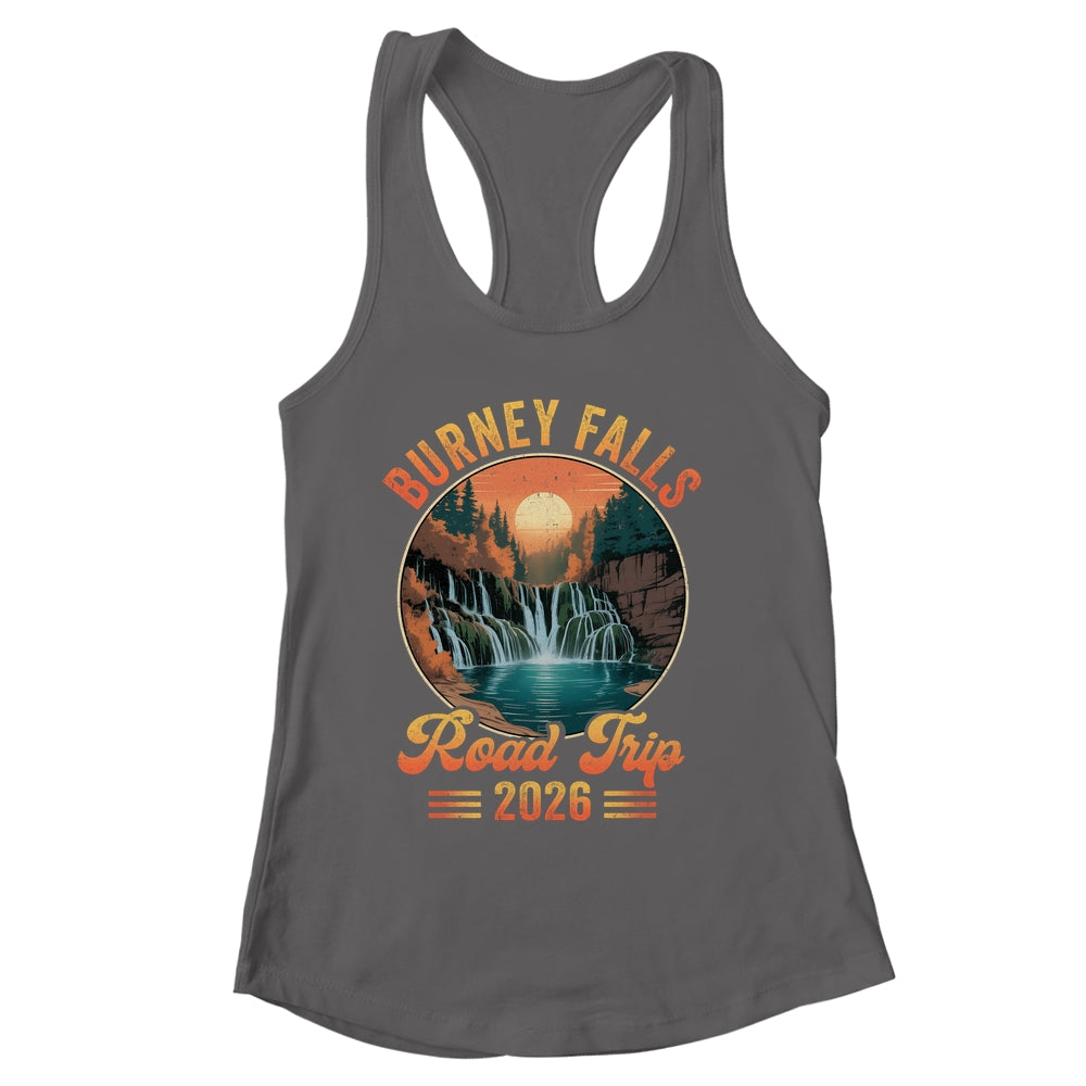 Burney Falls Road Trip 2026 Summer Vacation Family Matching Shirt & Tank Top | siriusteestore