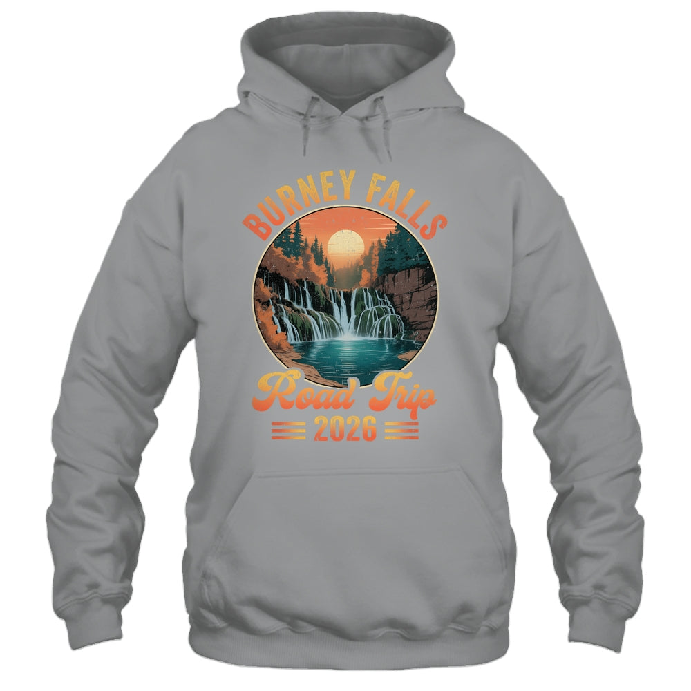 Burney Falls Road Trip 2026 Summer Vacation Family Matching Shirt & Tank Top | siriusteestore