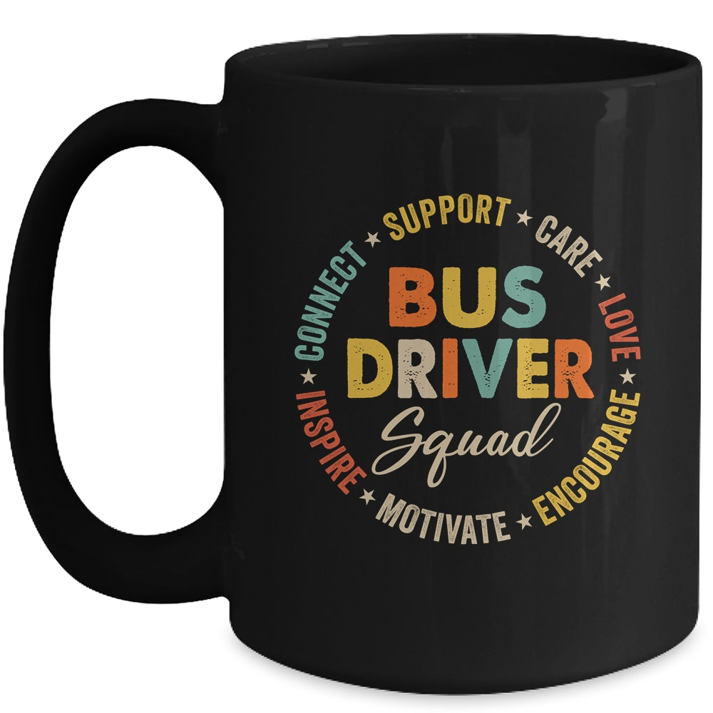 Bus Driver Squad Appreciation Week Back To School Mug | siriusteestore