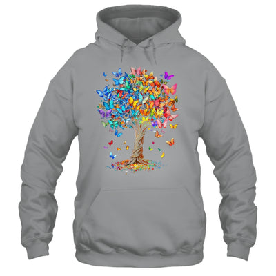 Butterflies Tree Nature Butterfly Lover Lepidopterist Women Shirt & Tank Top | siriusteestore