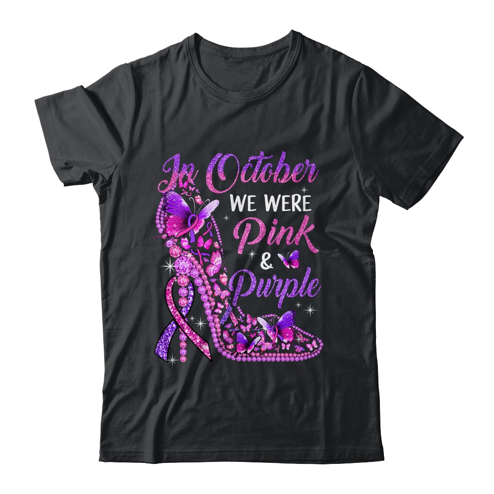 Butterfly Breast Cancer Awareness And Domestic Violence Shirt & Hoodie | siriusteestore