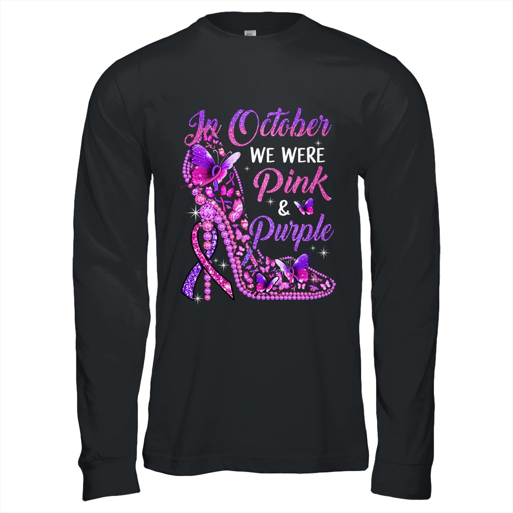 Butterfly Breast Cancer Awareness And Domestic Violence Shirt & Hoodie | siriusteestore