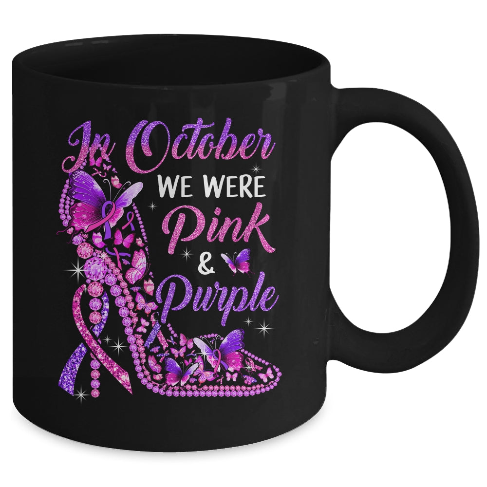 Butterfly Breast Cancer Awareness And Domestic Violence Mug | siriusteestore