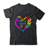 Butterfly Heart Rainbow Love Is Love LGBT Gay Lesbian Pride Shirt & Tank Top | siriusteestore