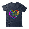 Butterfly Heart Rainbow Love Is Love LGBT Gay Lesbian Pride Shirt & Tank Top | siriusteestore