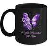 Butterfly I Will Remember For You Alzheimer's Awareness Mug | siriusteestore
