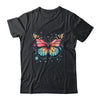 Butterfly Watercolor Design Boho Nauture Aesthetic Art Shirt & Tank Top | siriusteestore