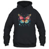 Butterfly Watercolor Design Boho Nauture Aesthetic Art Shirt & Tank Top | siriusteestore
