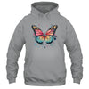 Butterfly Watercolor Design Boho Nauture Aesthetic Art Shirt & Tank Top | siriusteestore