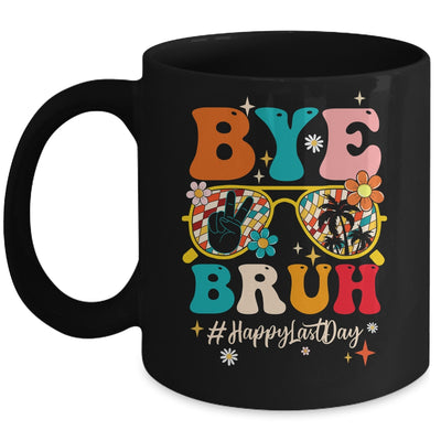 Bye Bruh Teacher Happy Last Day School Hello Summer Groovy Mug | siriusteestore