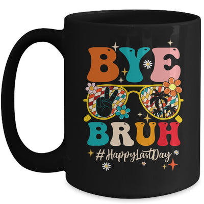 Bye Bruh Teacher Happy Last Day School Hello Summer Groovy Mug | siriusteestore
