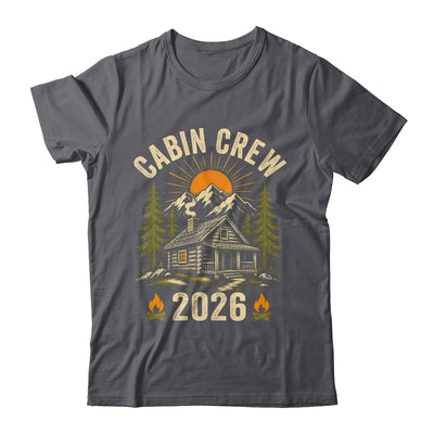 Cabin Crew 2026 Vacation Mountain Family Matching Group Shirt & Tank Top | siriusteestore