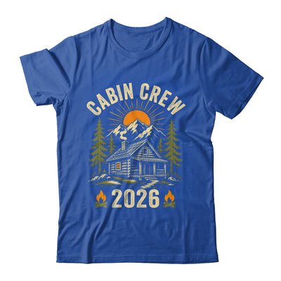 Cabin Crew 2026 Vacation Mountain Family Matching Group Shirt & Tank Top | siriusteestore