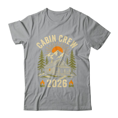 Cabin Crew 2026 Vacation Mountain Family Matching Group Shirt & Tank Top | siriusteestore