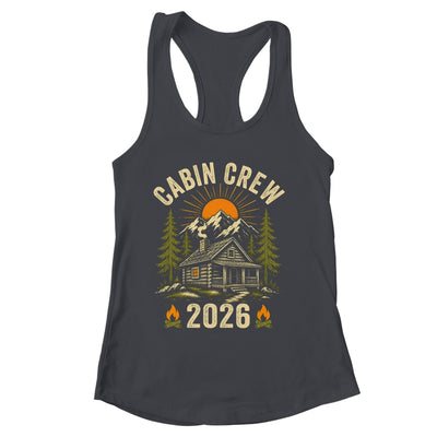 Cabin Crew 2026 Vacation Mountain Family Matching Group Shirt & Tank Top | siriusteestore