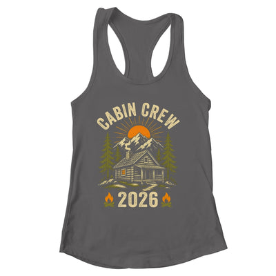 Cabin Crew 2026 Vacation Mountain Family Matching Group Shirt & Tank Top | siriusteestore