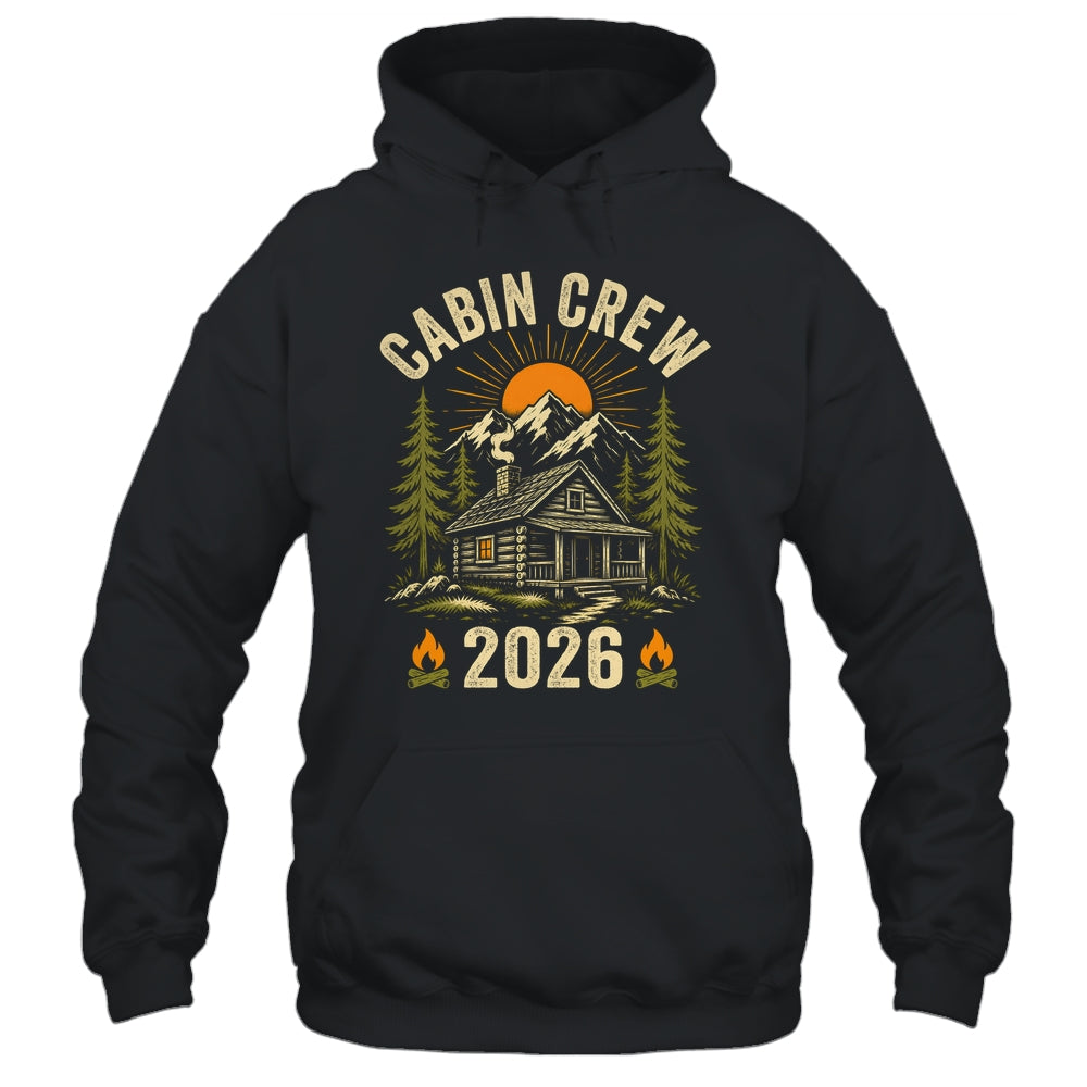 Cabin Crew 2026 Vacation Mountain Family Matching Group Shirt & Tank Top | siriusteestore