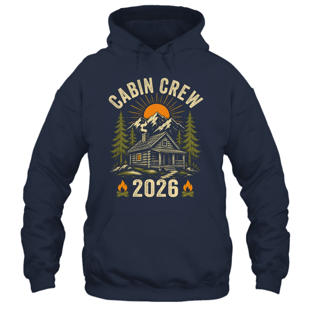 Cabin Crew 2026 Vacation Mountain Family Matching Group Shirt & Tank Top | siriusteestore