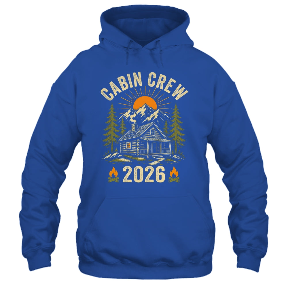 Cabin Crew 2026 Vacation Mountain Family Matching Group Shirt & Tank Top | siriusteestore