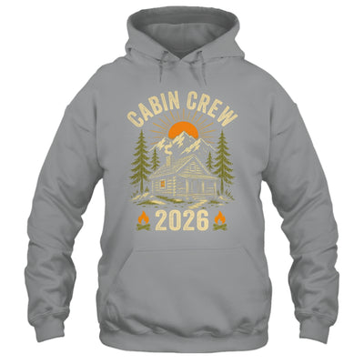 Cabin Crew 2026 Vacation Mountain Family Matching Group Shirt & Tank Top | siriusteestore