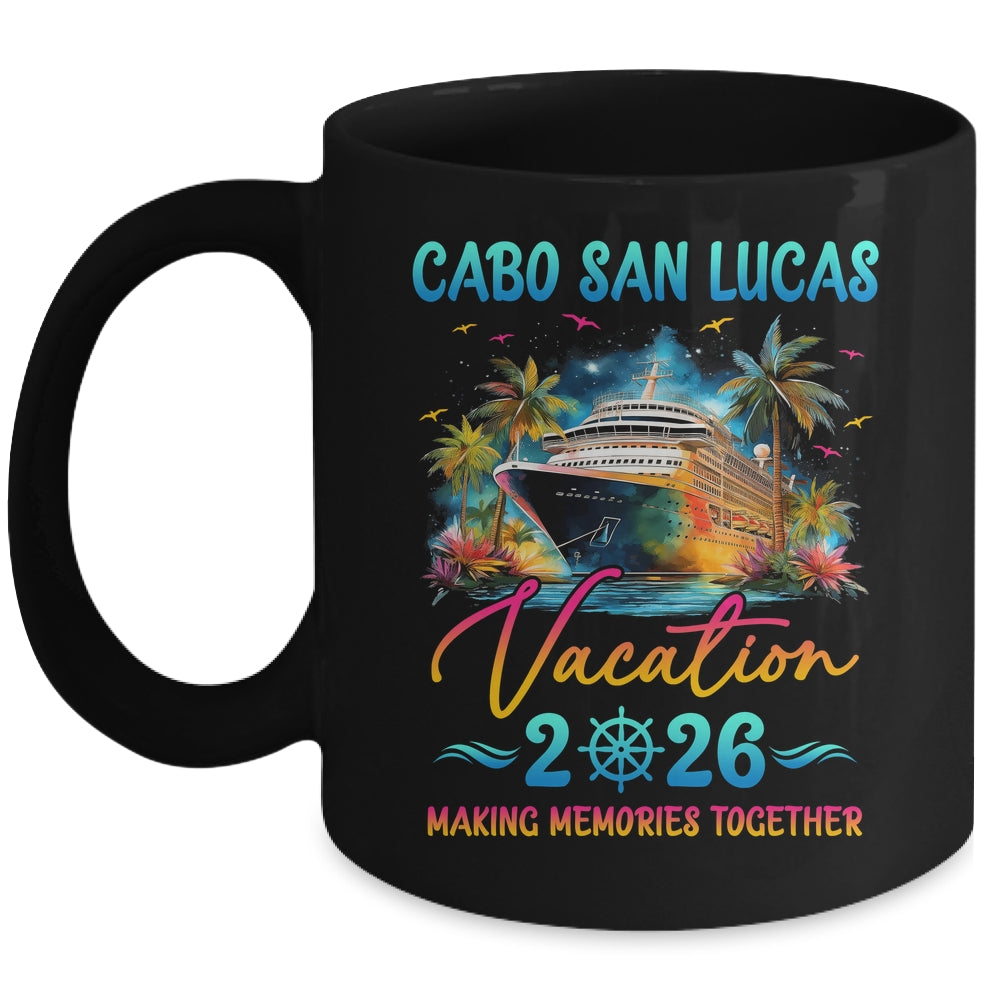 Cabo San Lucas Family Vacation 2026 Matching Group Summer Mug | siriusteestore
