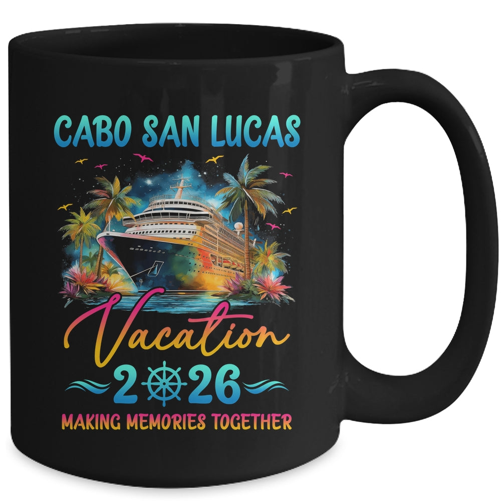 Cabo San Lucas Family Vacation 2026 Matching Group Summer Mug | siriusteestore