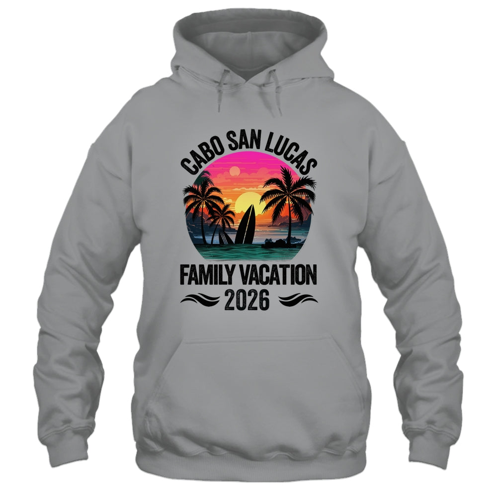 Cabo San Lucas Family Vacation 2026 Matching Outfits Beach Summer Shirt & Tank Top | siriusteestore