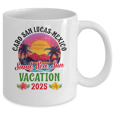 Cabo San Lucas Mexico 2025 Family Friends Vacation Mug | siriusteestore