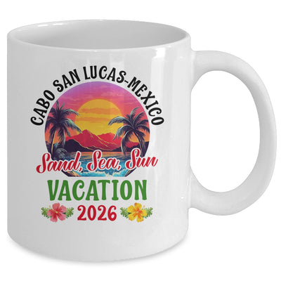 Cabo San Lucas Mexico 2026 Family Friends Vacation Mug | siriusteestore