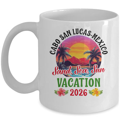 Cabo San Lucas Mexico 2026 Family Friends Vacation Mug | siriusteestore