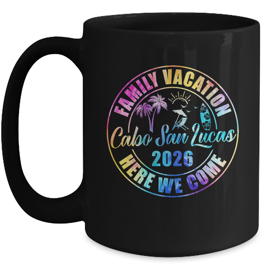 Cabo San Lucas Mexico Souvenir Family Vacation 2026 Mug | siriusteestore