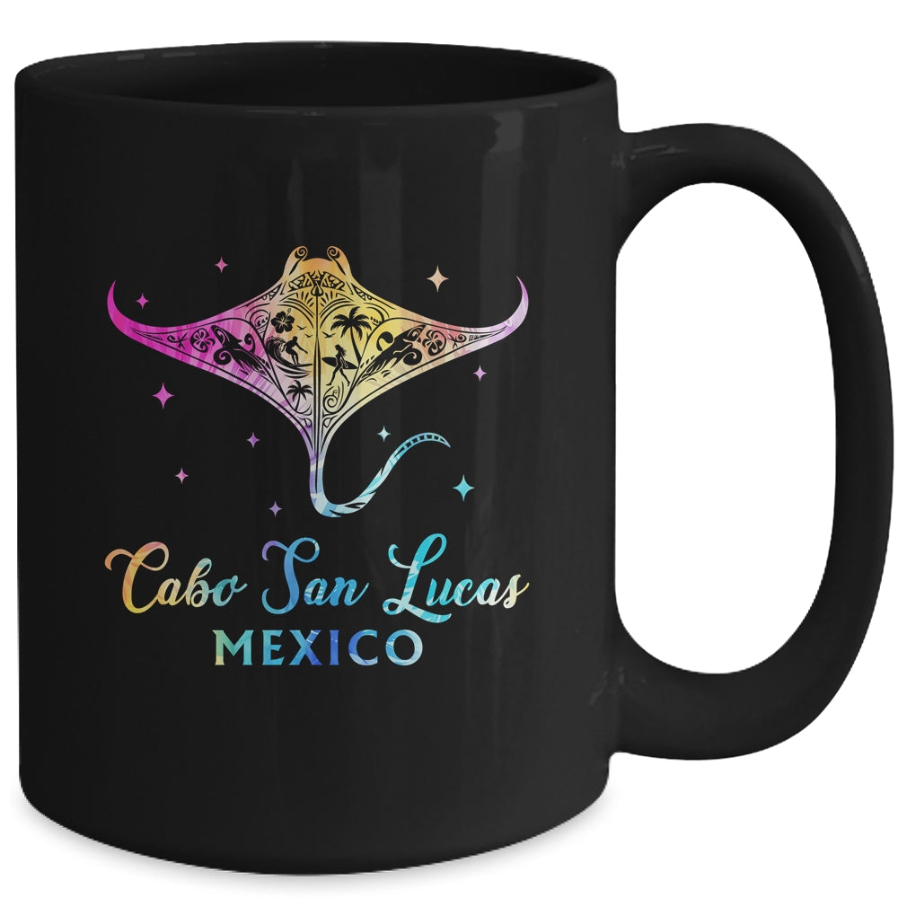 Cabo San Lucas Sea Stingray Mexico Matching Family Vacation Mug | siriusteestore