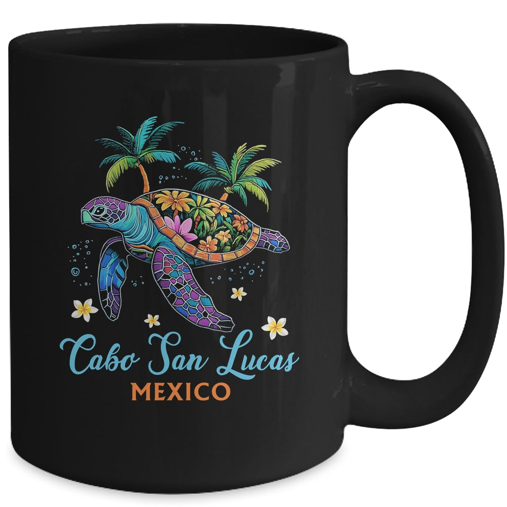 Cabo San Lucas Sea Turtle Mexico Family Vacation Trip Mug | siriusteestore
