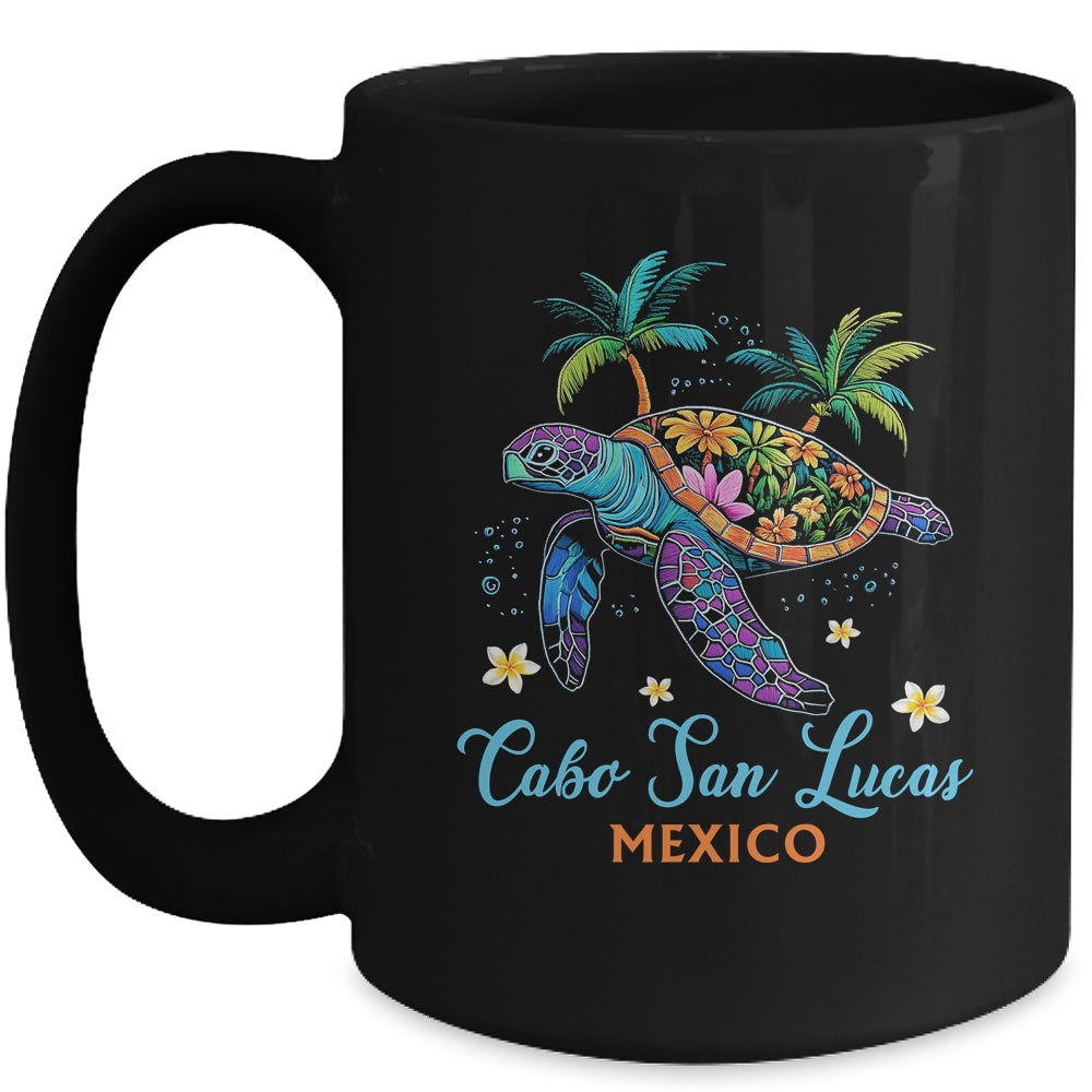 Cabo San Lucas Sea Turtle Mexico Family Vacation Trip Mug | siriusteestore