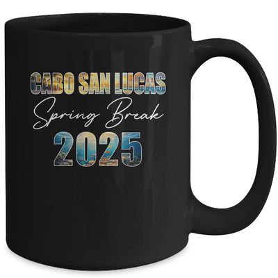 Cabo San Lucas Spring Break 2025 Summer Vacation Beach Mug | siriusteestore