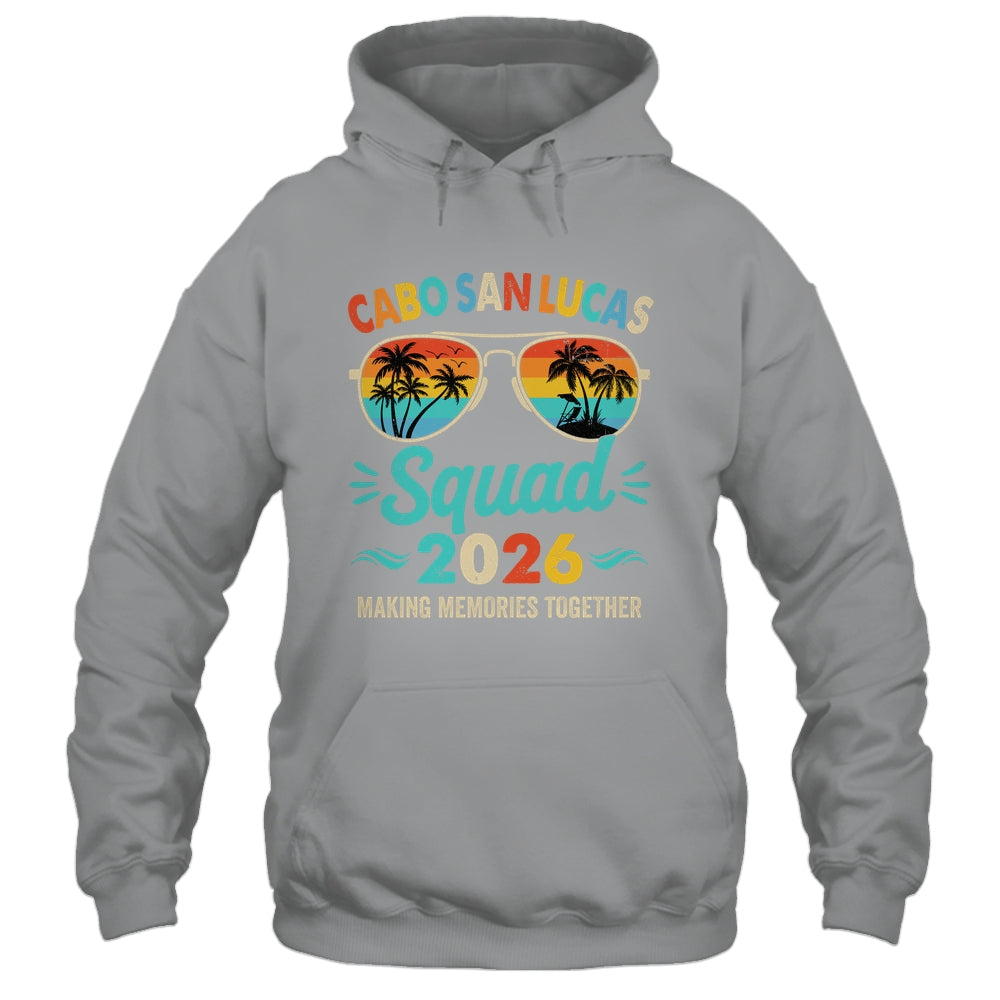 Cabo San Lucas Squad 2026 Vacation Friends Family Matching Group Shirt & Tank Top | siriusteestore