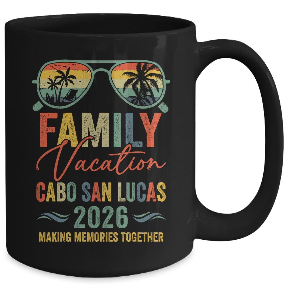 Cabo San Lucas Vacation 2026 Matching Family Group Summer Mug | siriusteestore