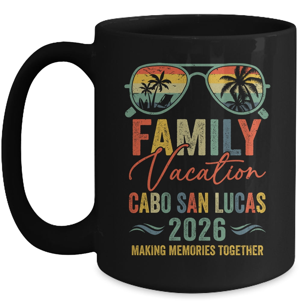 Cabo San Lucas Vacation 2026 Matching Family Group Summer Mug | siriusteestore