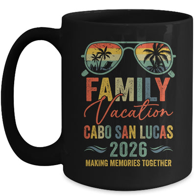 Cabo San Lucas Vacation 2026 Matching Family Group Summer Mug | siriusteestore