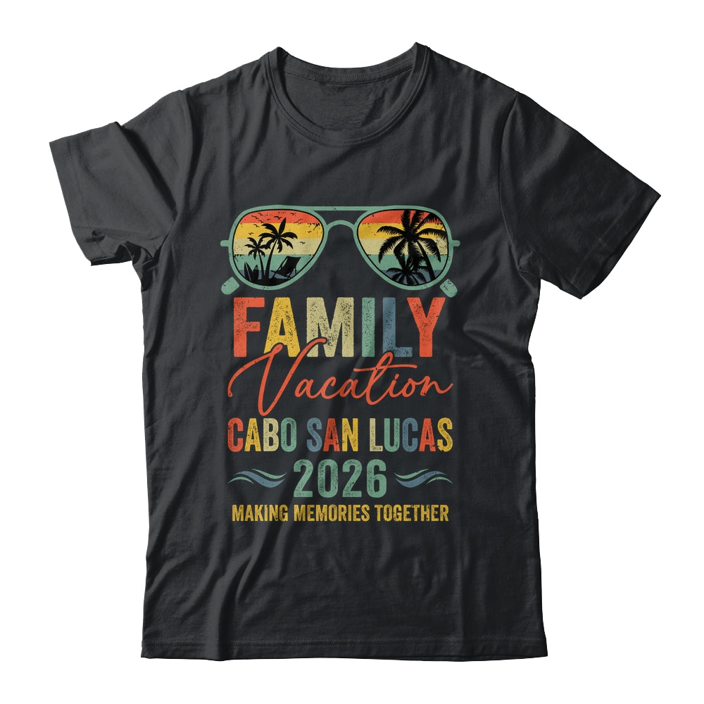 Cabo San Lucas Vacation 2026 Matching Family Group Summer Shirt & Tank Top | siriusteestore