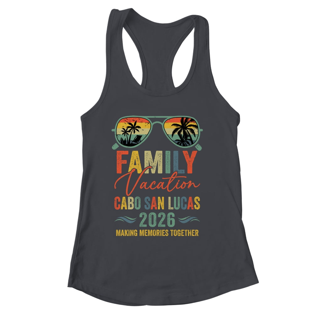 Cabo San Lucas Vacation 2026 Matching Family Group Summer Shirt & Tank Top | siriusteestore