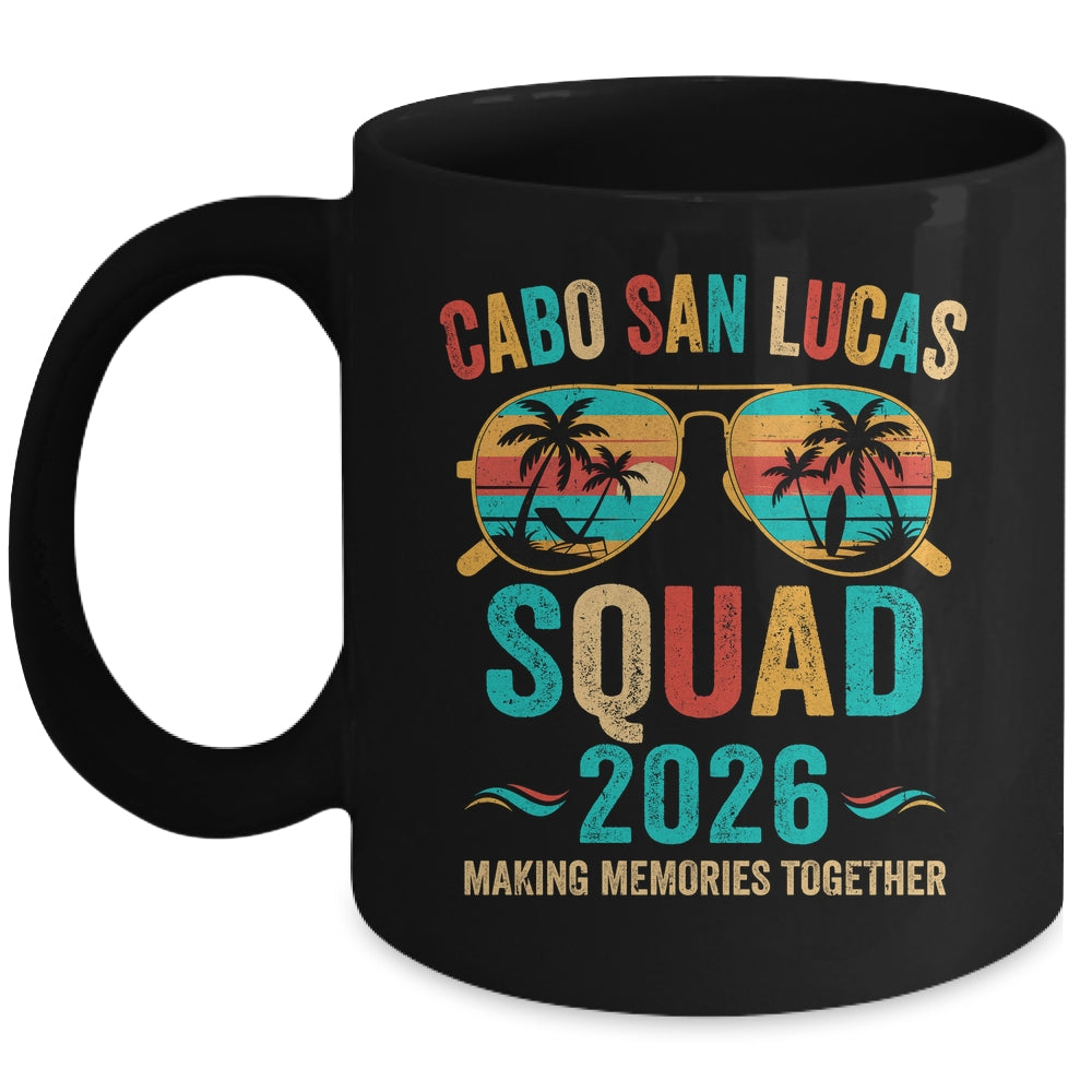 Cabo San Lucas Vacation Squad 2026 Family Matching Vintage Mug | siriusteestore