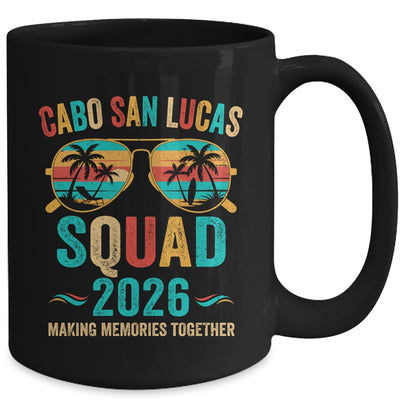 Cabo San Lucas Vacation Squad 2026 Family Matching Vintage Mug | siriusteestore