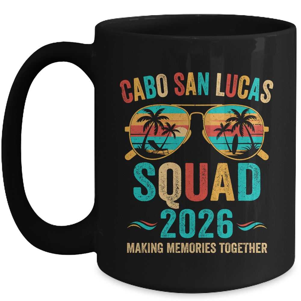 Cabo San Lucas Vacation Squad 2026 Family Matching Vintage Mug | siriusteestore