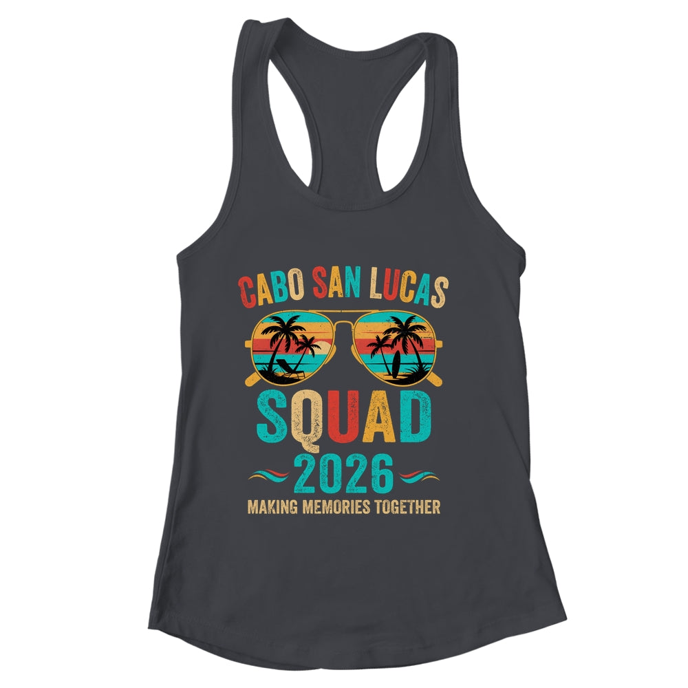 Cabo San Lucas Vacation Squad 2026 Family Matching Vintage Shirt & Tank Top | siriusteestore