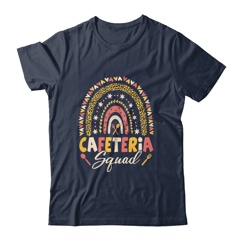 Cafeteria Crew School Lunch Lady Worker Squad With Rainbow Shirt & Hoodie | siriusteestore